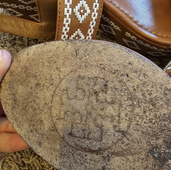 Women's Tory Burch ReenaTan Sandals - Picture 6 of 10